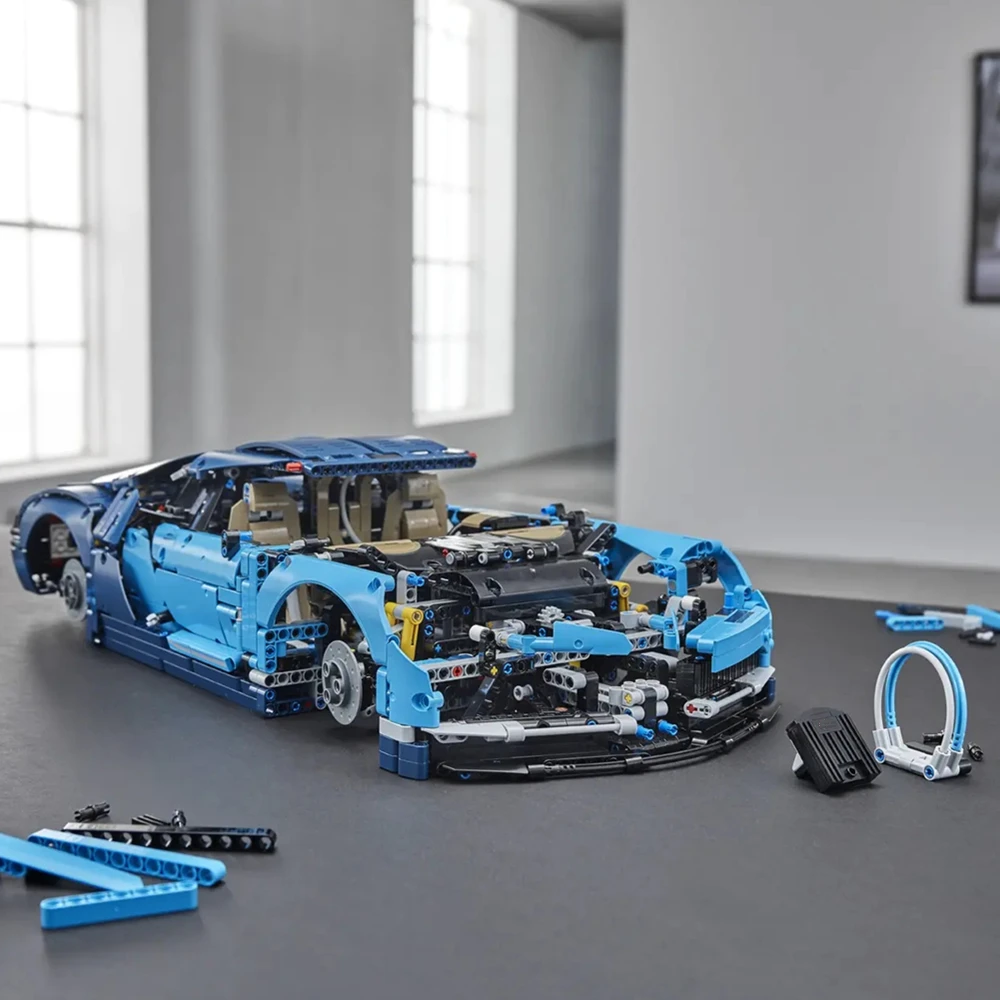 

Building Blocks Kit Racing Car Bugattied Set Chiron Technical Model Bricks Toys Children Christmas Birthday Gift Set FIT 42083