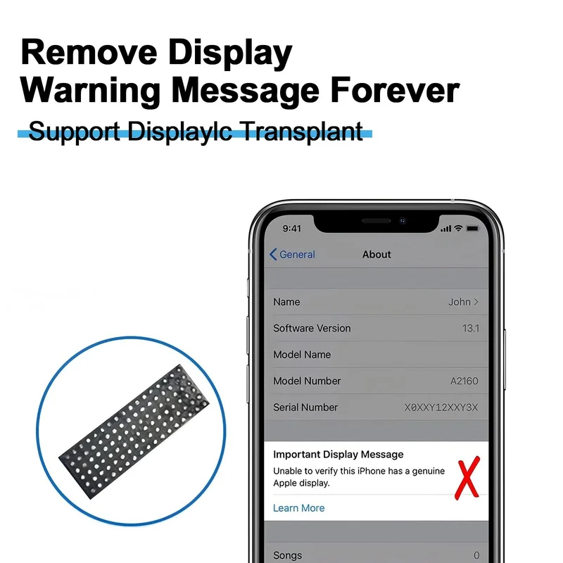 Фото Дисплейный модуль RJ SOFT OLED/LCD для iPhone 12, 13, 14, 15, 16, 16e, 17 Pro Max с тачскрином и дигитайзером, сменный №3