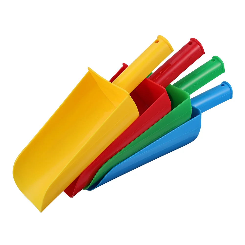 

5Pcs Children Sand Shovel Toys Summer Beach Shovel Toys Plastic Shovel Toys Kids Toys