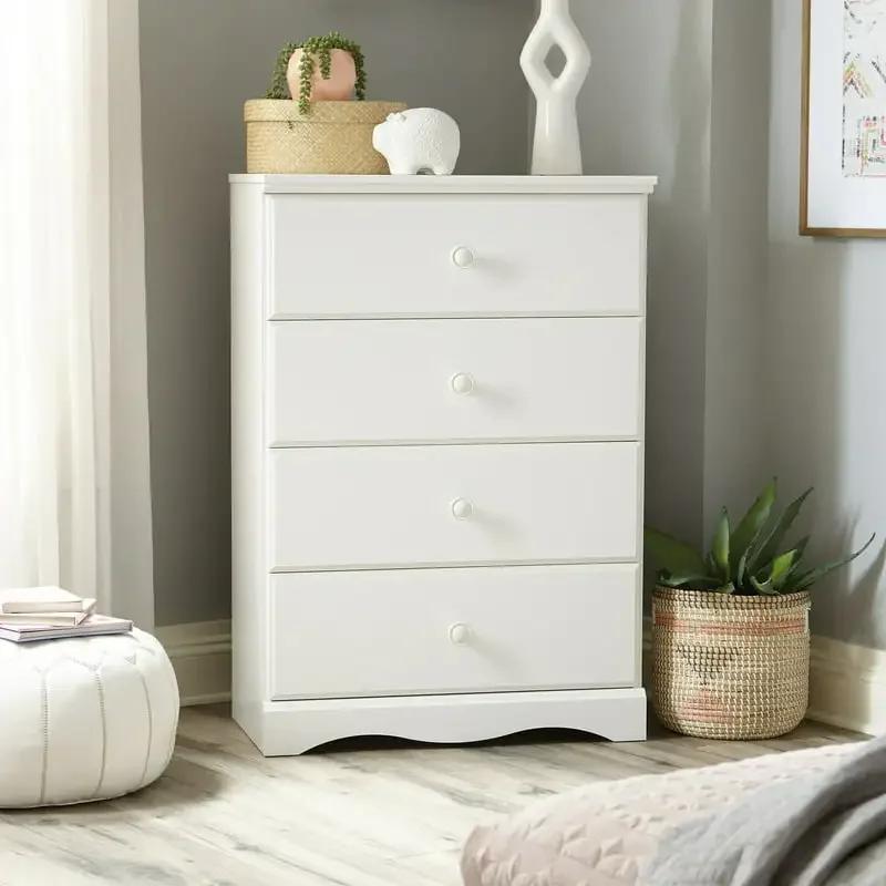 

Storybook 4-Drawer Dresser, Soft White Finish