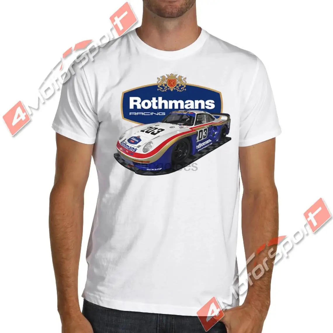 1986 961 классические гоночные строчки Rothmans 24 Группа B IMSA Ф |