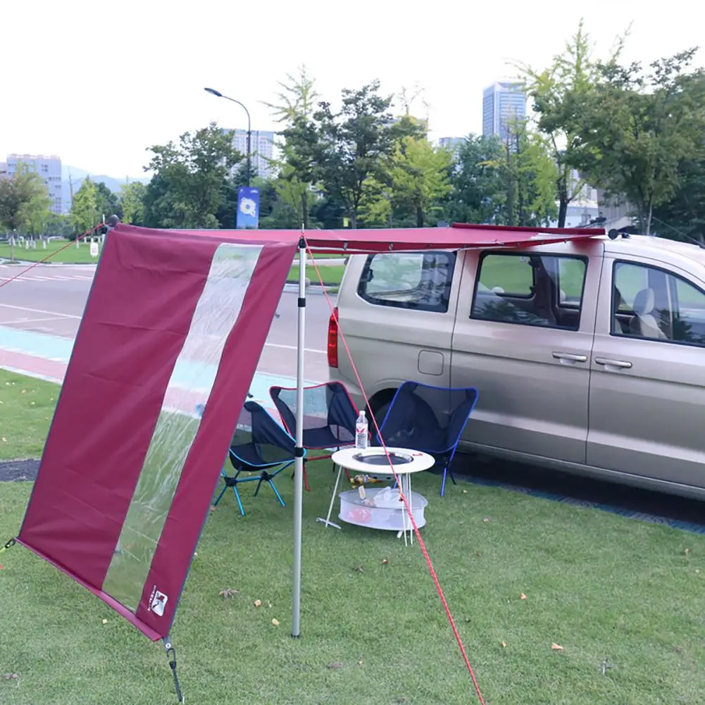 

Outdoor Camping Campfire Windshield Windproof Transparent Visual Strip Camping Privacy Screen Panel Partition Wall Divider