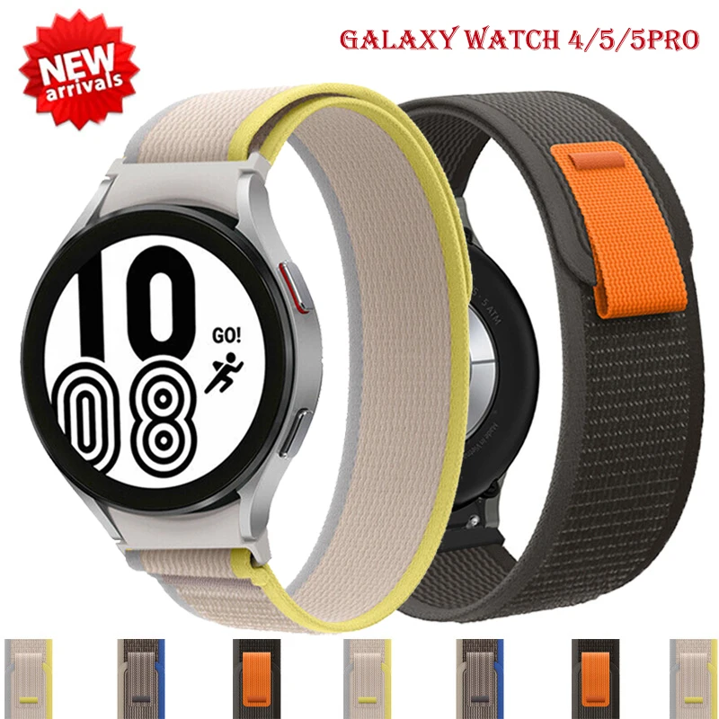 

Strap For Samsung Galaxy Watch Band 5 Pro 45mm 5/4 44mm 40mm 20mm sport Trail Loop bracelet Galaxy Watch 4 Classic 46mm 42mm