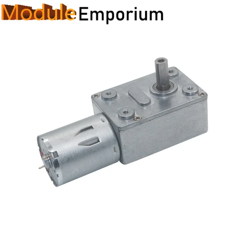 

Редукторный мотор с полым одновалом и высоким крутящим моментом длиной 14 мм, 12 В с самоблокирующимся червячным редуктором