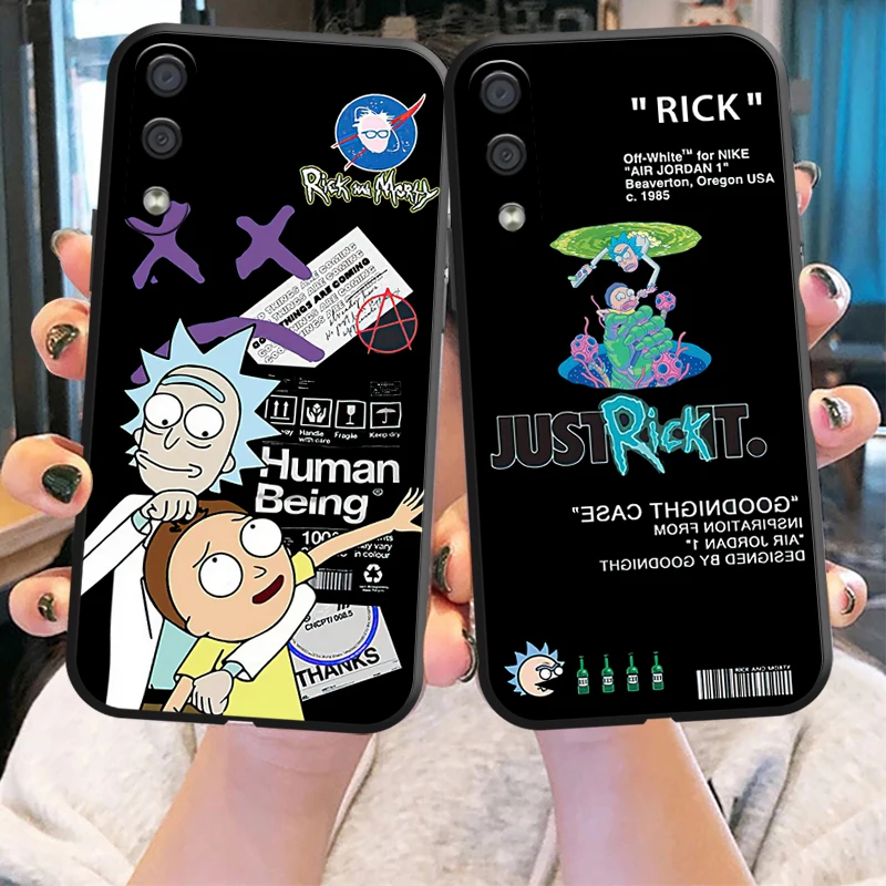 

Funny Carton Rick And Morty US Phone Case For Samsung Galaxy A01 A02 A02S A03S A10 A10S A11 A20 A21 A21S A22 4G 5G Carcasa Cover