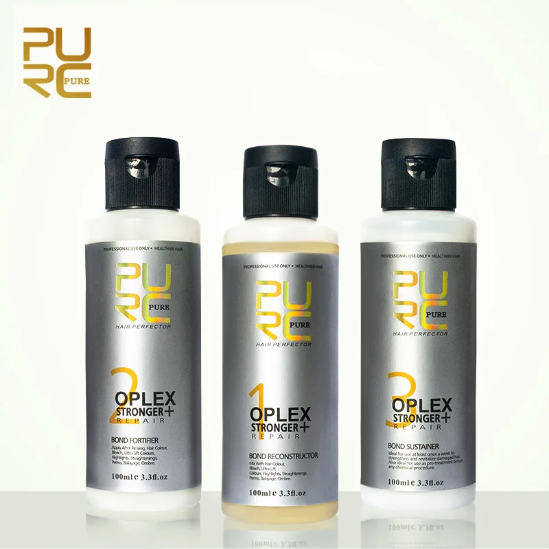 Purc Oplex Bond Repair Connections Of Damaged Hair Strengthen Hair Toughness And Elasticity Treatment For Battered Hair