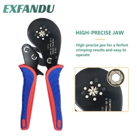 electrical crimp pliers hand pliers awg28 5 0 08 16mm2 precision clamps set tubular terminal crimping tools high precision jaws
