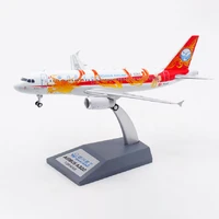1200 scale sichuan airlines airbus a320 b 6388 diecast alloy aircraft model with stand decoration display collection toy