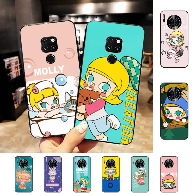 

Molly cute girl Phone Case For Huawei Nova 3I 3E mate 20lite 20Pro 10lite Luxury funda case
