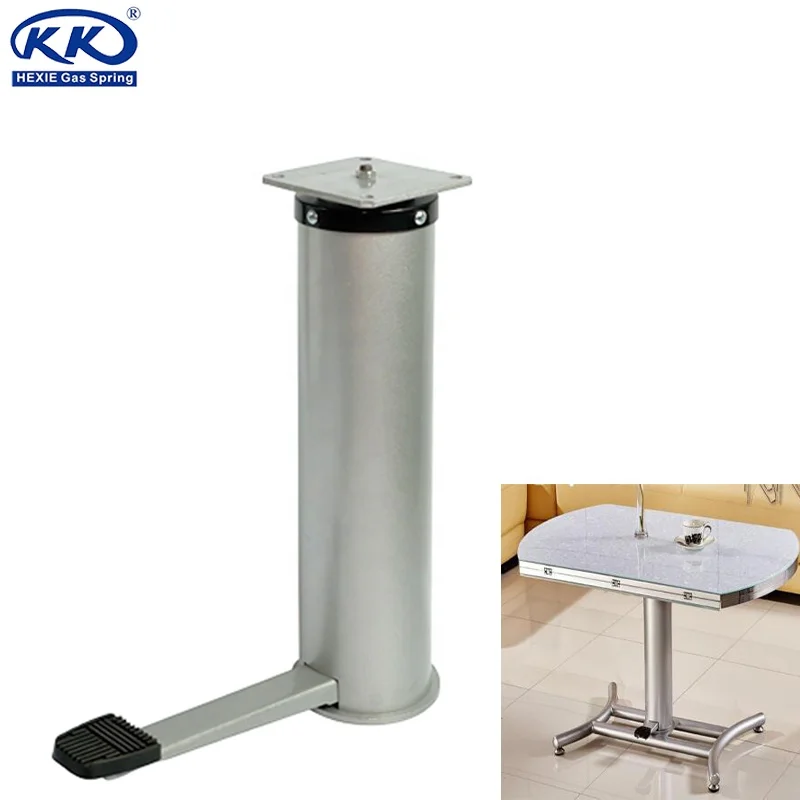 

250N Factory Hot Sales Metal Height Adjustable Table Furniture pneumatic table leg