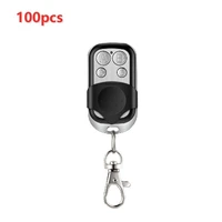 100pcs wireless remote control 433 mhz plastic cars houses garages electric gate garage door remote control key fob controller