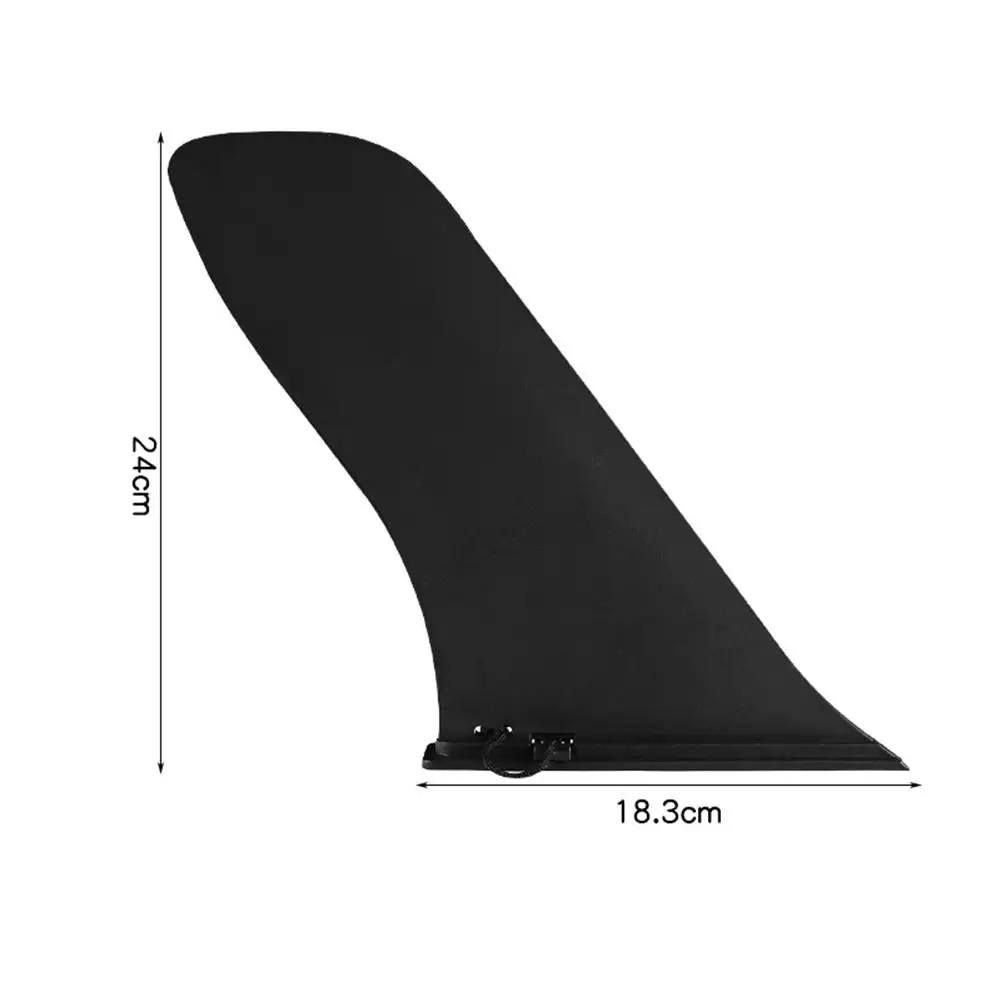 1 шт. Съемный съездной кайтсерфинговый спиндель Sup Paddle Board Стабилизатор Съемный водяной разделитель Соревновательные плавники 24 см.
