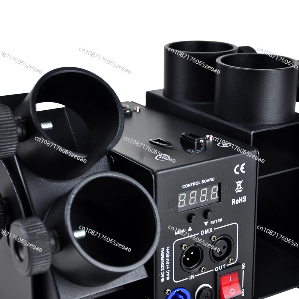 Gigertop TP-T181A Экономичная модель 4-стреловая пушка для конфетти Компактный размер DMX