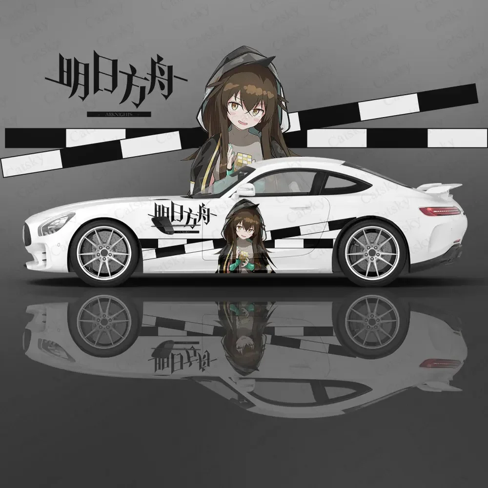 Кафка (arknight) аниме девушка автомобиль наклейка цветок виниловые автомобильные