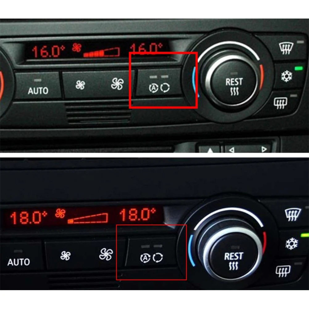 

Switch Button Cover Front High Quality Plastic Waterproof 1pc Black Car Accessories.replace For BMW E87 1-Series