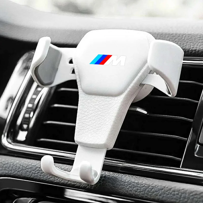 Фото Держатель для телефона в автомобиль, крепление на воздуховод, для BMW M Performance 1, 3, 5, 7 серии, M3, M4, M5, M6, X1, X3, X5, X6, F20, F40, F10 №2