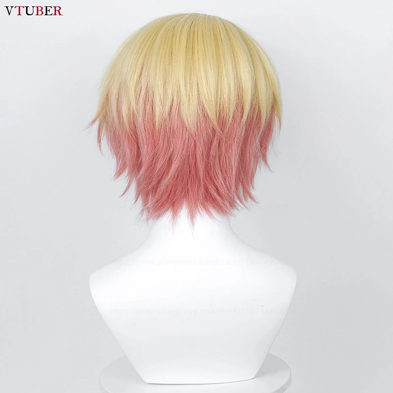 Синтетический парик для косплея Tenma Tsukasa 30 см