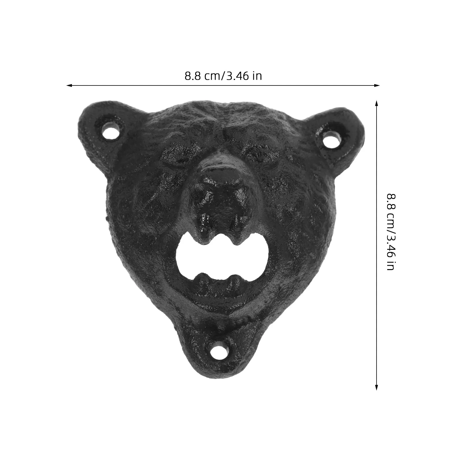 

Настенная открывалка для бутылок LUOEM Черный медведь