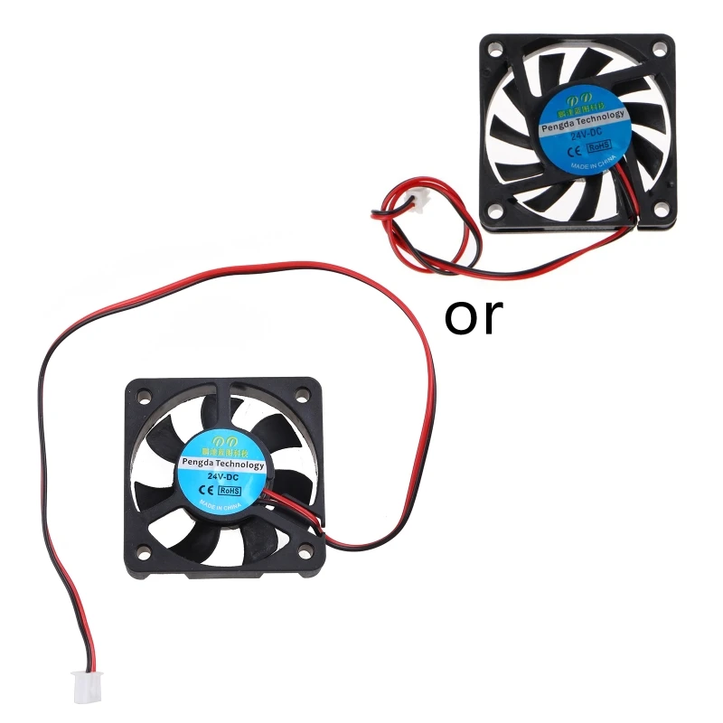 

60mm Fan CPU Cooler Radiator 24V for Dc Brushless 6010 60x60x10mm for PC Computer for CASE Cooler 6010 P9JB