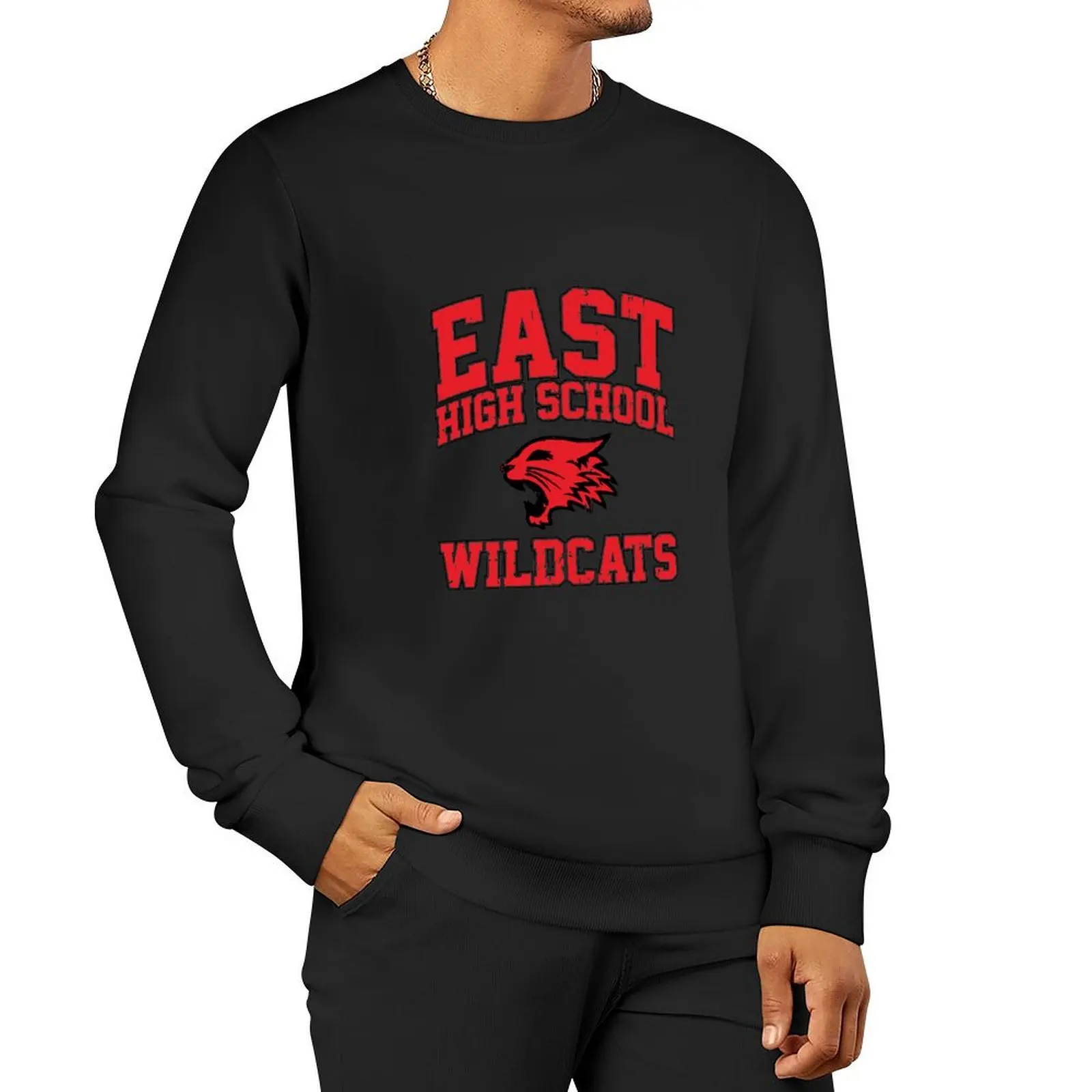 Пуловер с капюшоном East High School Wildcats одежда для мужчин комплект мужской толстовки