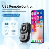 rechargeable bluetooth compatible wireless controller self timer remote control camera stick shutter release for phone selfie