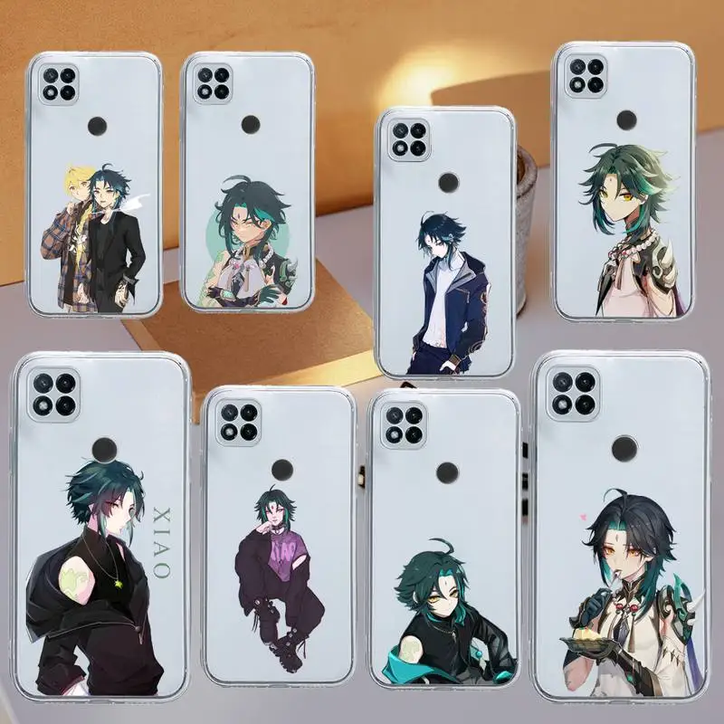 

Hot game Xiao Genshin Impact Phone Case Transparent for Xiaomi redmi note x f poco 10 11 9 7 8 3 i t s pro cover shell coque