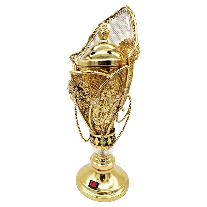 220V электрическая горелка ладана изысканный металлический держатель для