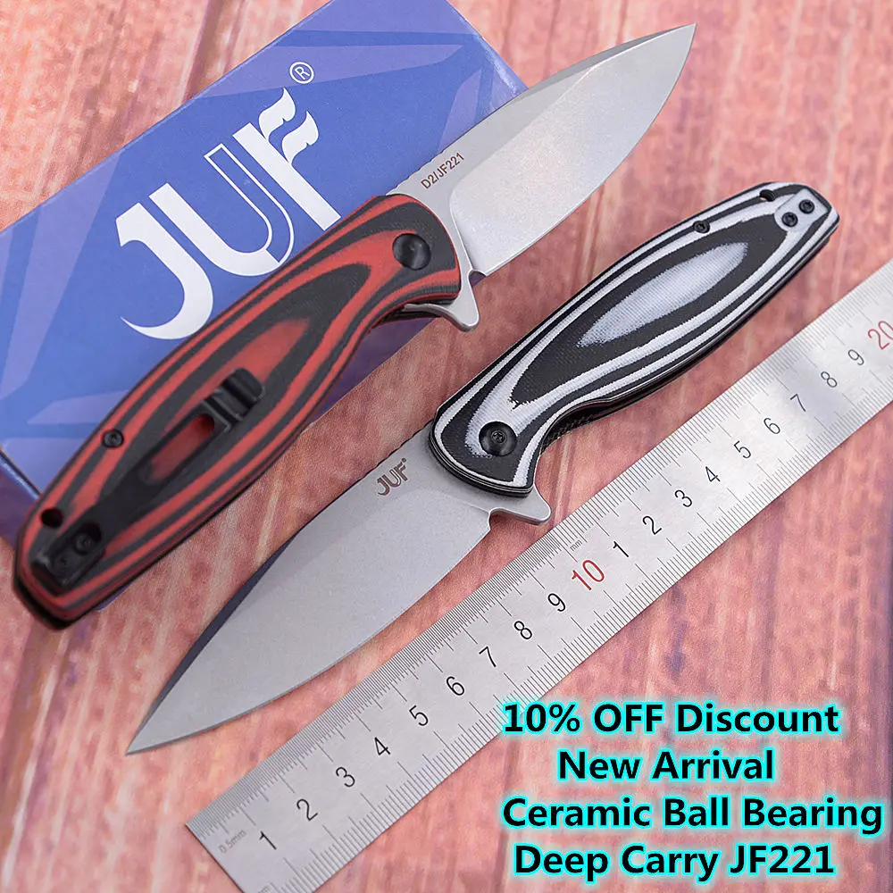 JUFULE Bearfly 2 0 глубокая переноска Керамический шарикоподшипник Flipper D2 Сталь G10 Охота