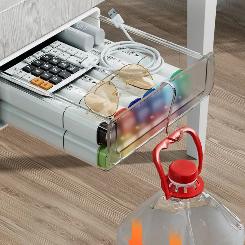 Подвесной стол невидимый ящик для хранения большой емкости выдвижной