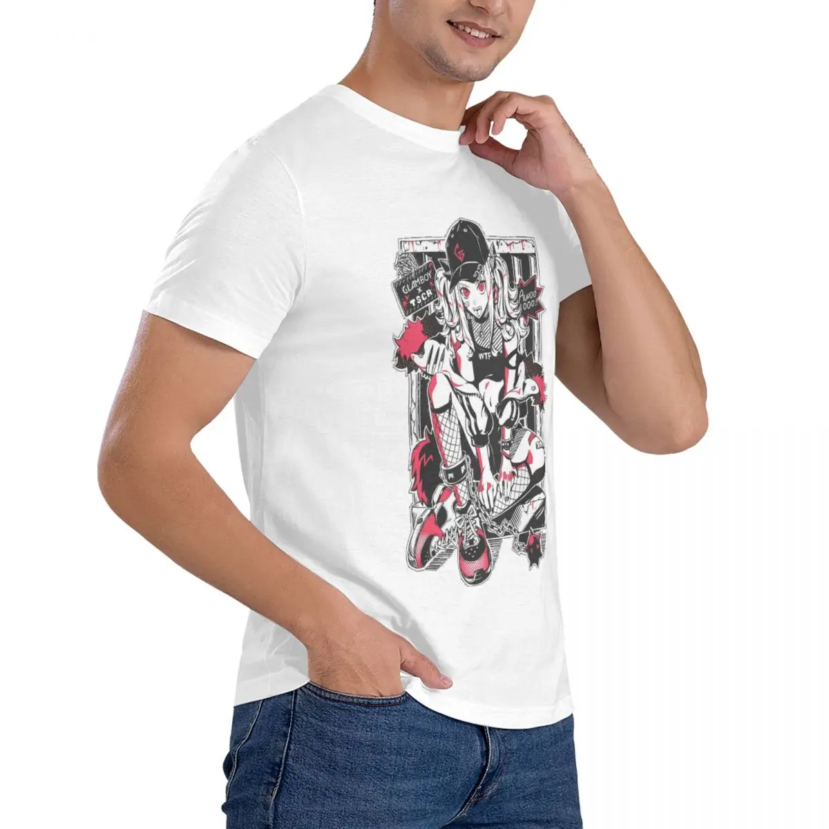 Футболки TSCR мужские хлопковые футболки с круглым вырезом футболка короткими