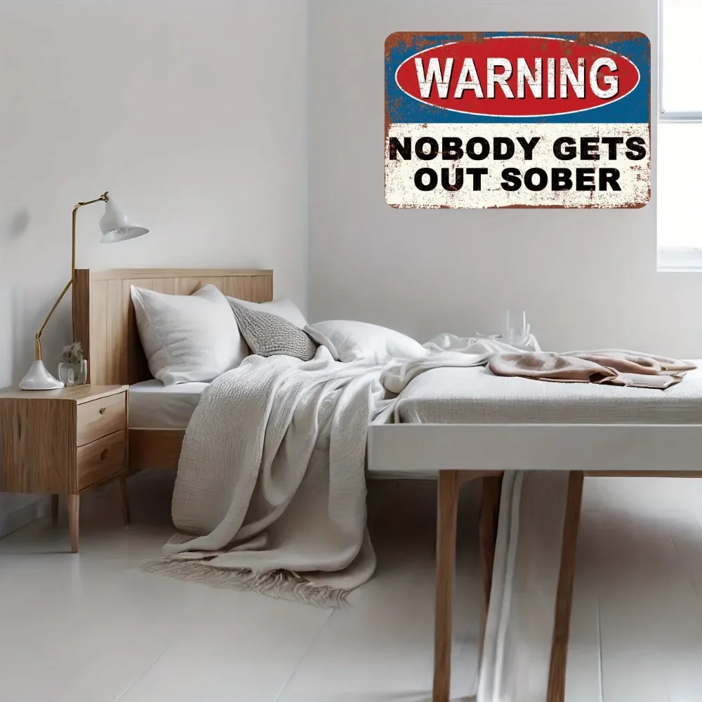 1 шт. забавная винтажная металлическая вывеска для домашнего бара декора кухни