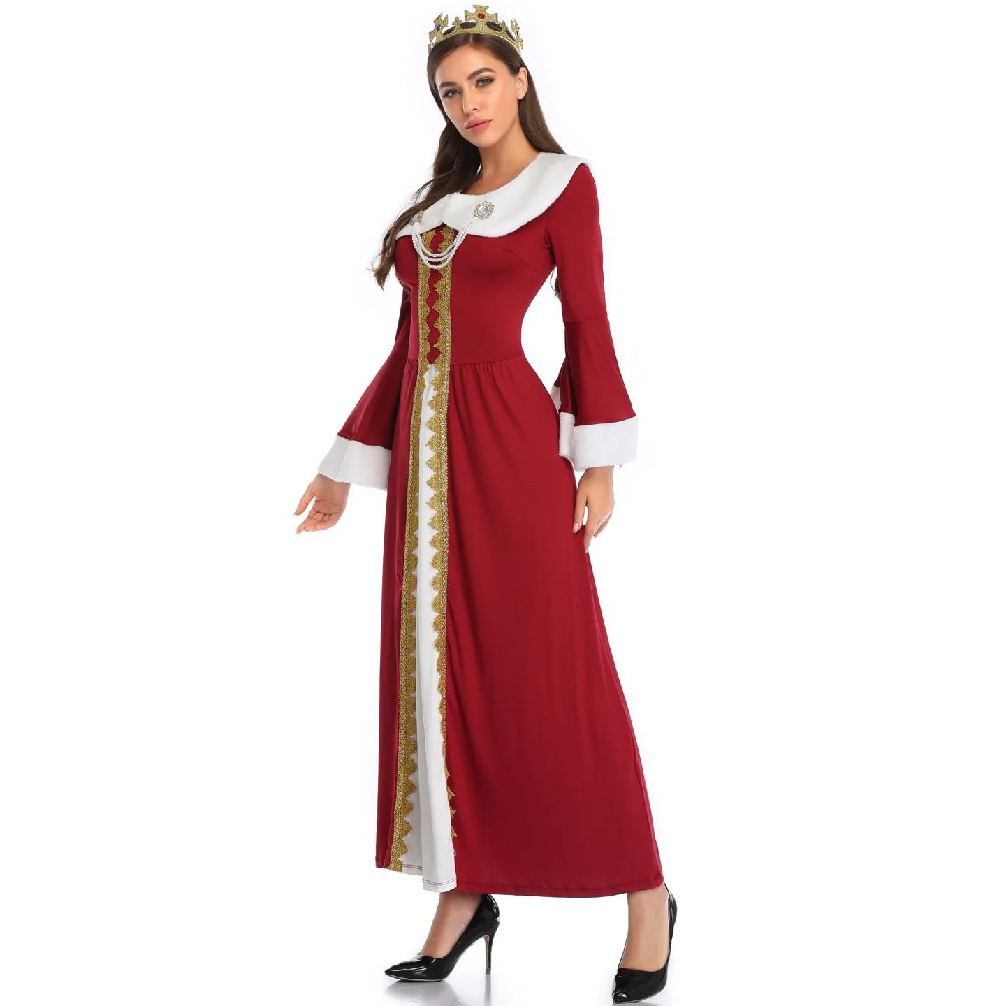 Ролевая вечеринка для взрослых рождественские средневековые наряды королевы