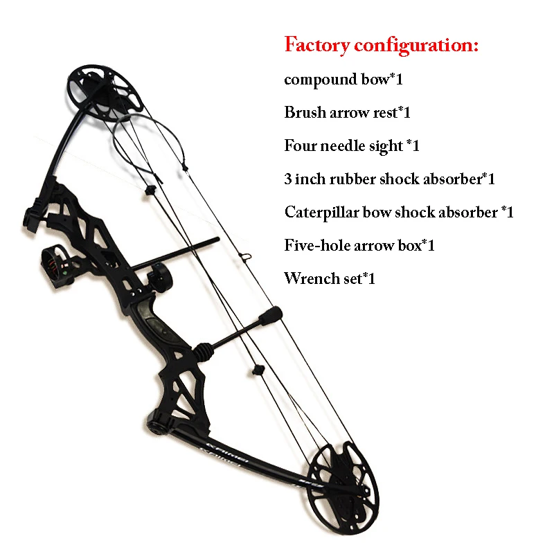 

Регулируемый композитный лук и стрелы, 30-70 фунтов