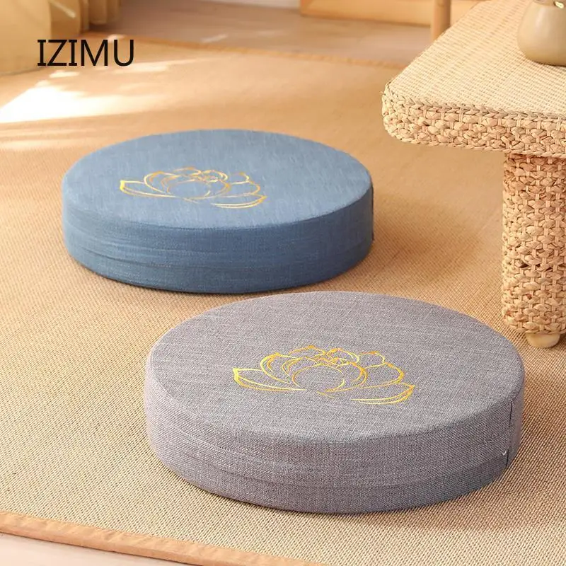 IZIMU 40X6CM йога медитации пеп твердая текстура спинка заднего сиденья подушка