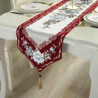 proud rose american table runners table flag modern tablecloths tea table cloth bed napkin fashion embroidery wedding decoration