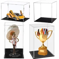 75 size acrylic display box hand made doll model blind box toy transparent storage box display stand custom size acrylic case