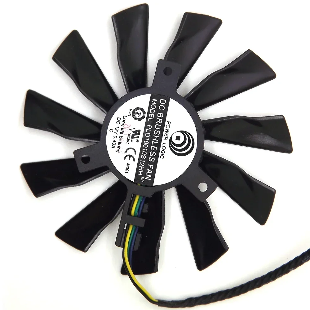 Фото 2 шт./лот PLD10010S12HH 95 мм 12 В 0,35 А вентилятор VGA для видеокарт MSI GTX770 R9-280X R9-270X R7-260X GTX780 №2