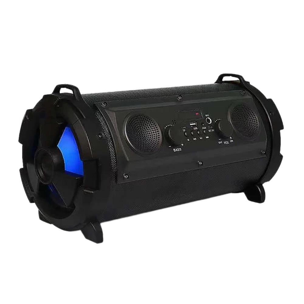 

Multifunctional Bluetooth Outdoor Portable Speaker 30W High Power Subwoofer Suitable for Outdoor Parties Black