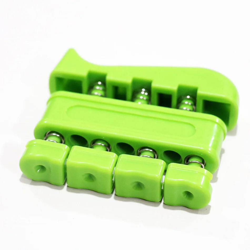 Тренажер для пальцев с рукояткой усилитель двусторонняя пружинная силовая