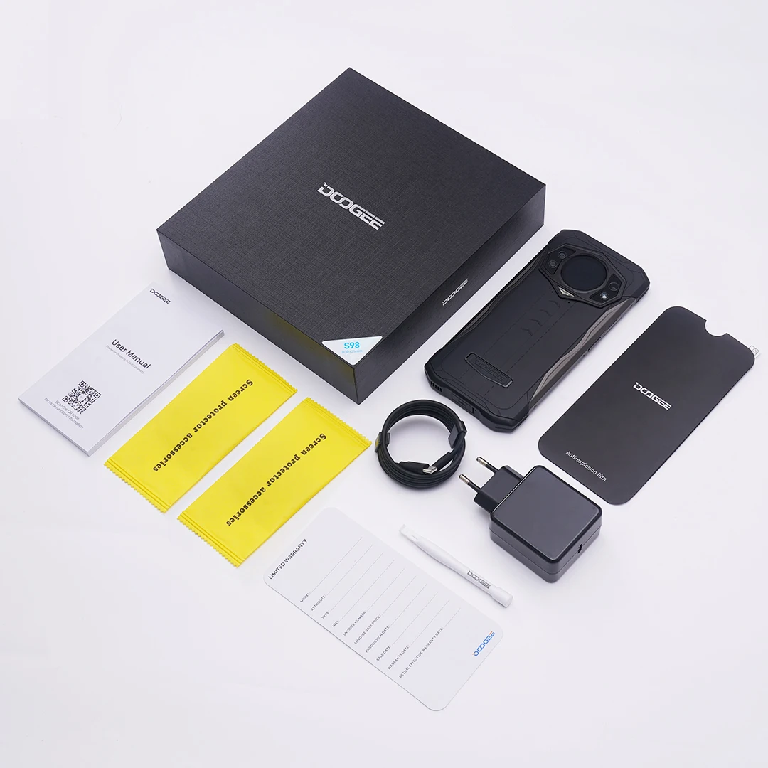 DOOGEE S98 Rugged Phone 8+256GB G96 Octa Core 6.3