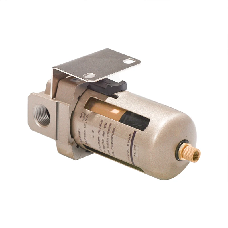

AF4000-04 Air Filter 1/2" Air Inline Drain Filter Compressor Air Source Treatment Water Moisture Trap Separator Unit SMC type