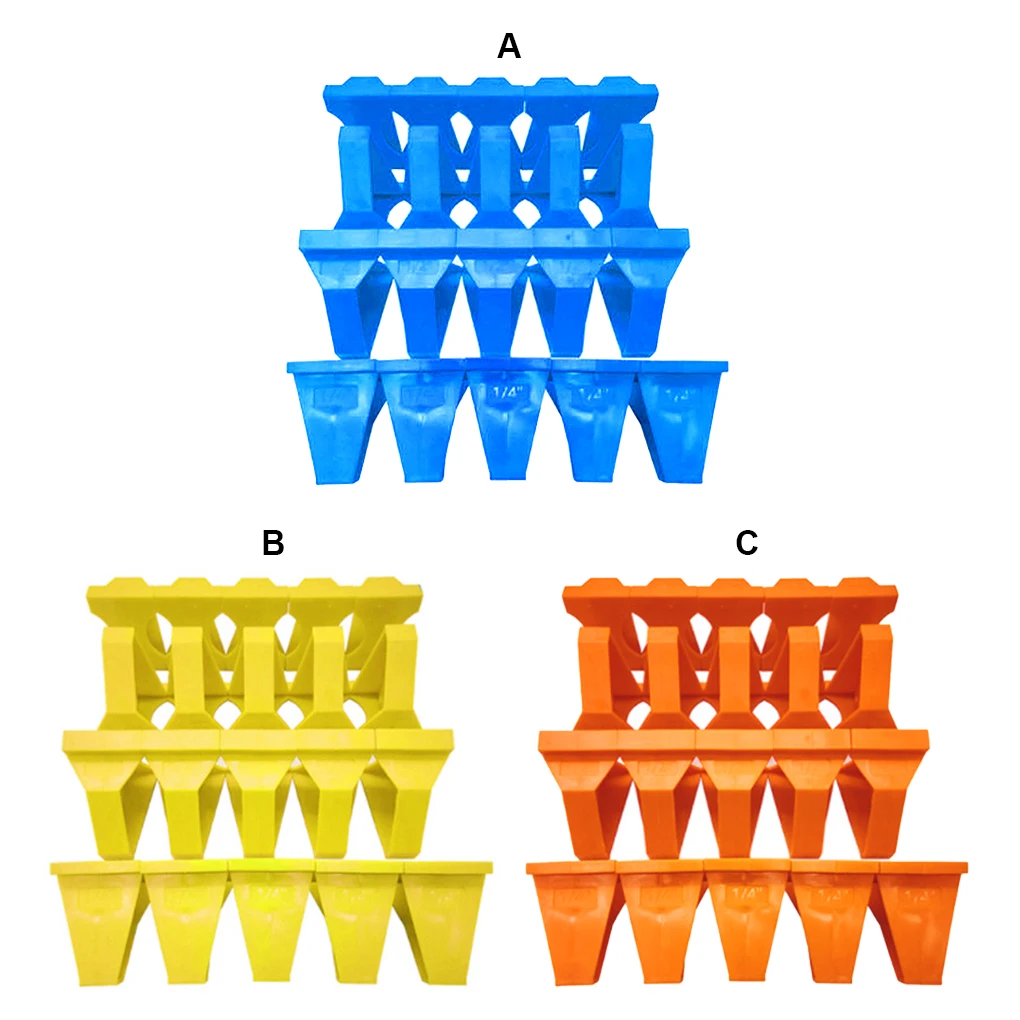 

20 Pieces Flooring Spacer Triangular Universal Professional Reusable Detachable 0 5 0 25 Inch Floor Installation Tools