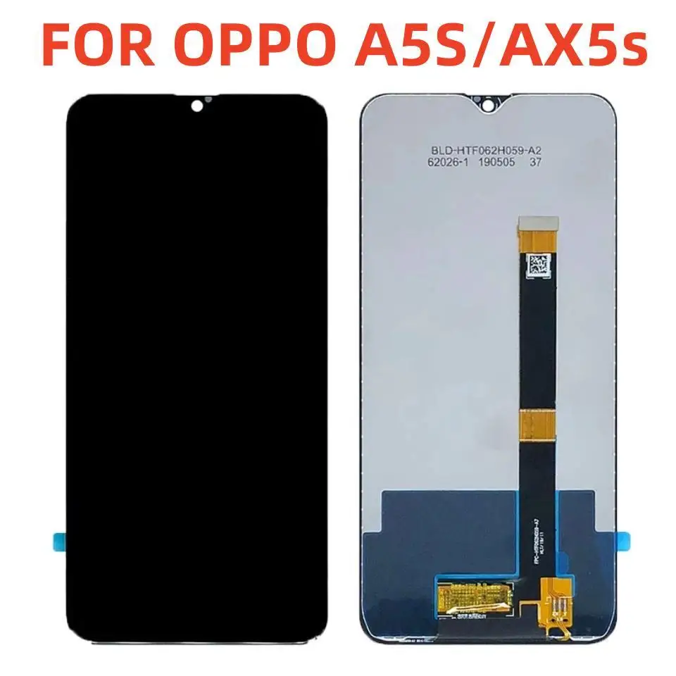 

6.2" Original For Oppo A5s AX5s LCD Display with Frame,Touch Screen Digitizer Assembly For OppoA5s CPH1909,CPH1920 Screen Repair