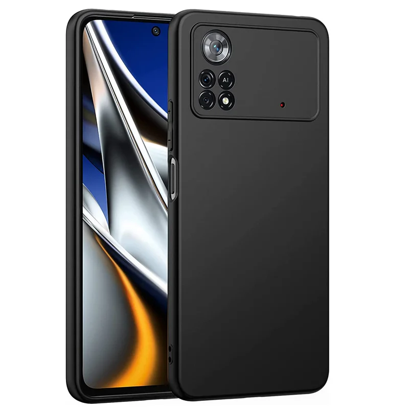 

Black TPU Case for Poco X4 Pro Soft Anti-shock Back Phone Cases Poco X3 NFC Xiaomi Pocophone X4 GT Cover Poco X 4 Pro Case