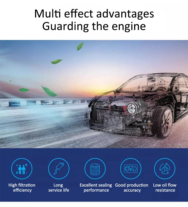 Элемент масляного фильтра для Toyota Yaris XP210 MK4 Mazda2 Hybrid GR 2020 2021 2022 2023 2024 90915-10009