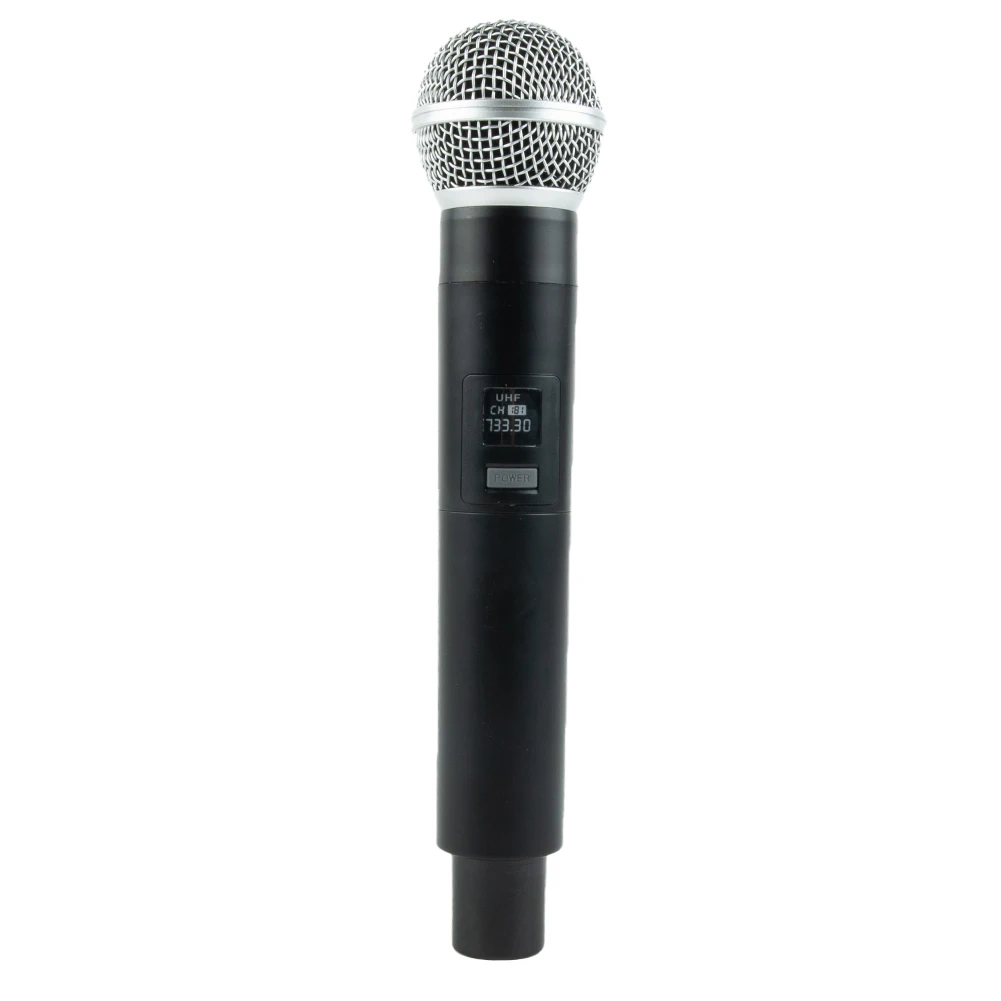 

Professional UHF Wireless Microphone Handheld Mic 2 Channels Rechargeable USB Receiver For Karaoke Church Meetings Auditoriums