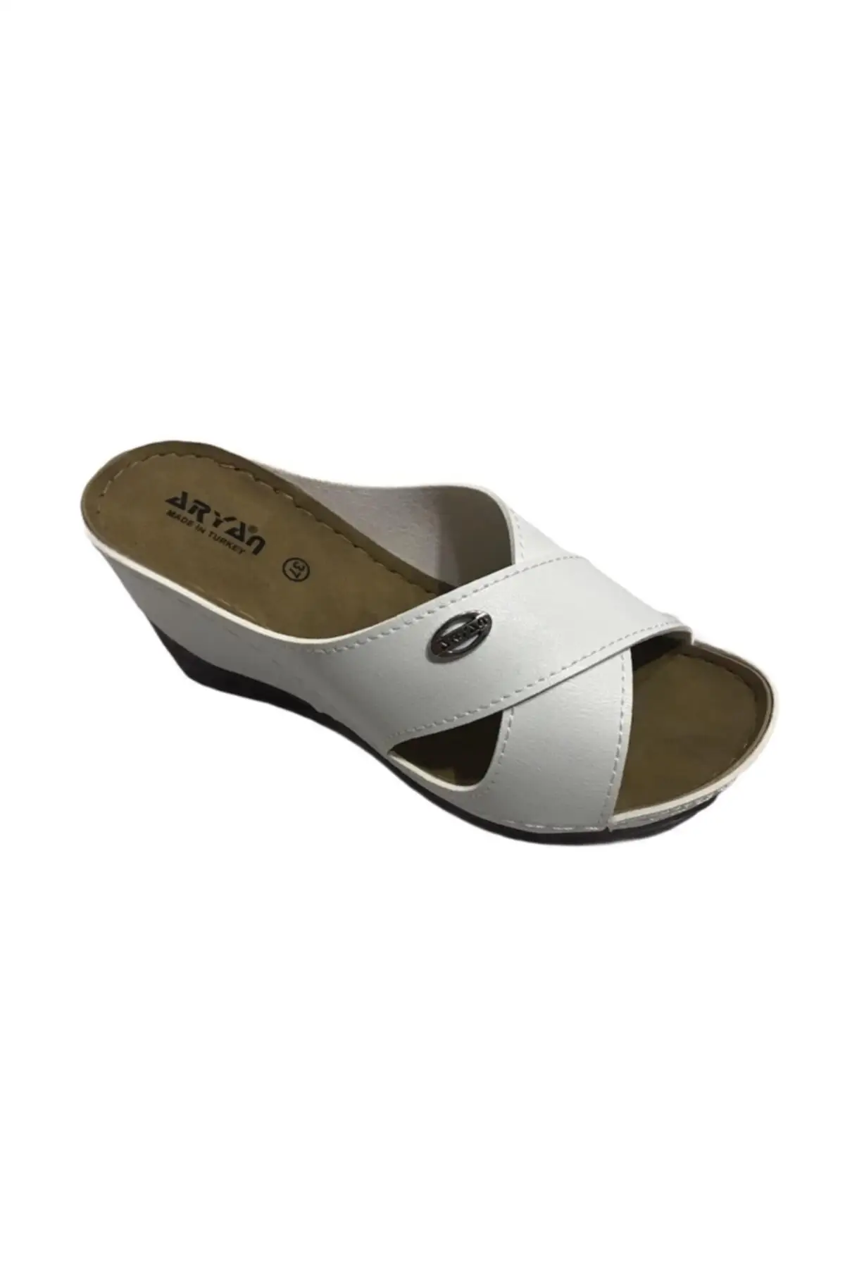 

Women's White Orthopedic Slippers