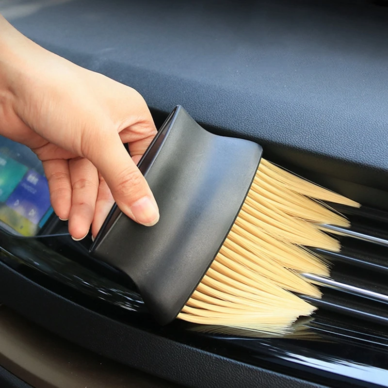

Auto Supplies Daquan Dust Removal Brush Air Conditioning Air Outlet Interior Fine Seam Dust Cleaning Soft Brush Dust Artifact