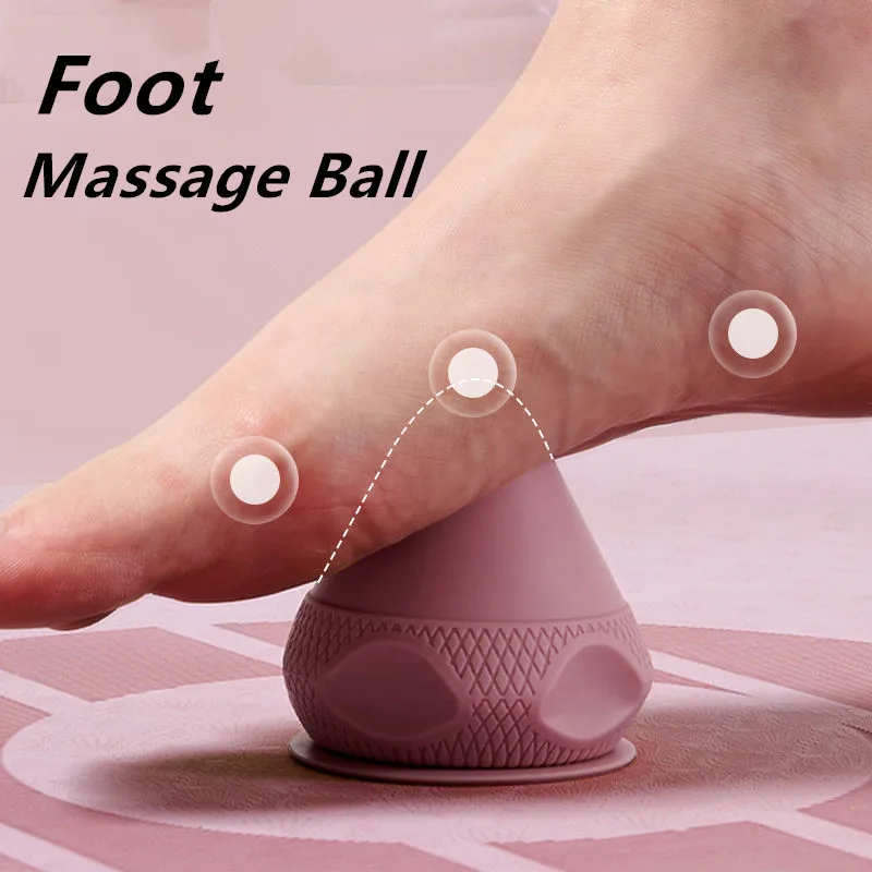Массажер для ног, массажный шар, адсорбирующий Массажер для мышц, для спины, для йоги, массажный мяч