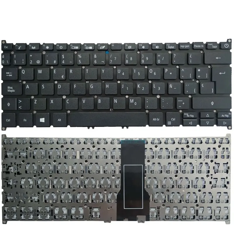 New Spanish Keyboard For Acer Swift 3 SF314-54 SF314-54G SF314-41 SF314-41G Laptop SP Black